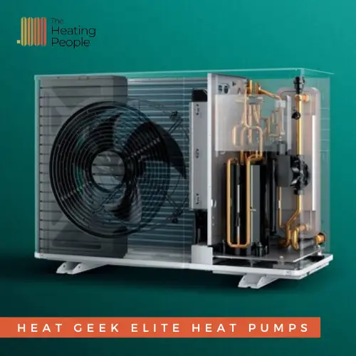 Inside an aroTHERM heat pump.