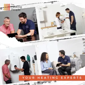 An engineer advising customers.