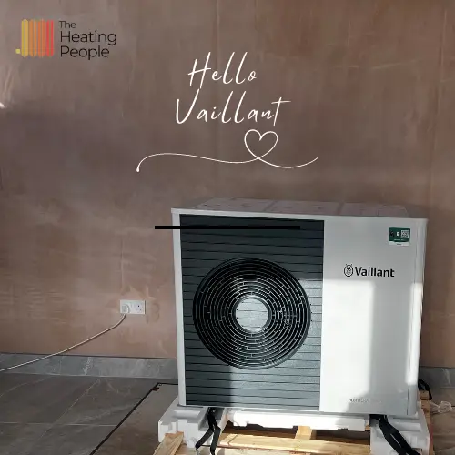 A Vaillant heat pump.
