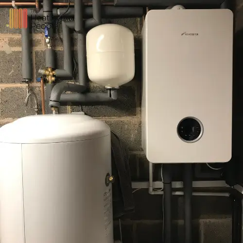 A system boiler installed by The Heating People.