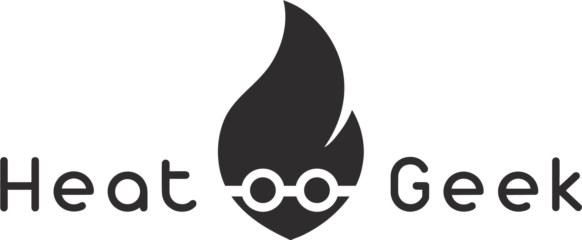 Heat Geek Logo Grey