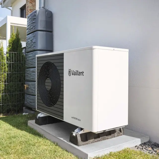 Vaillant Heat Pump Outside