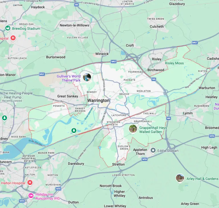 Heat Pump installation Warrington area